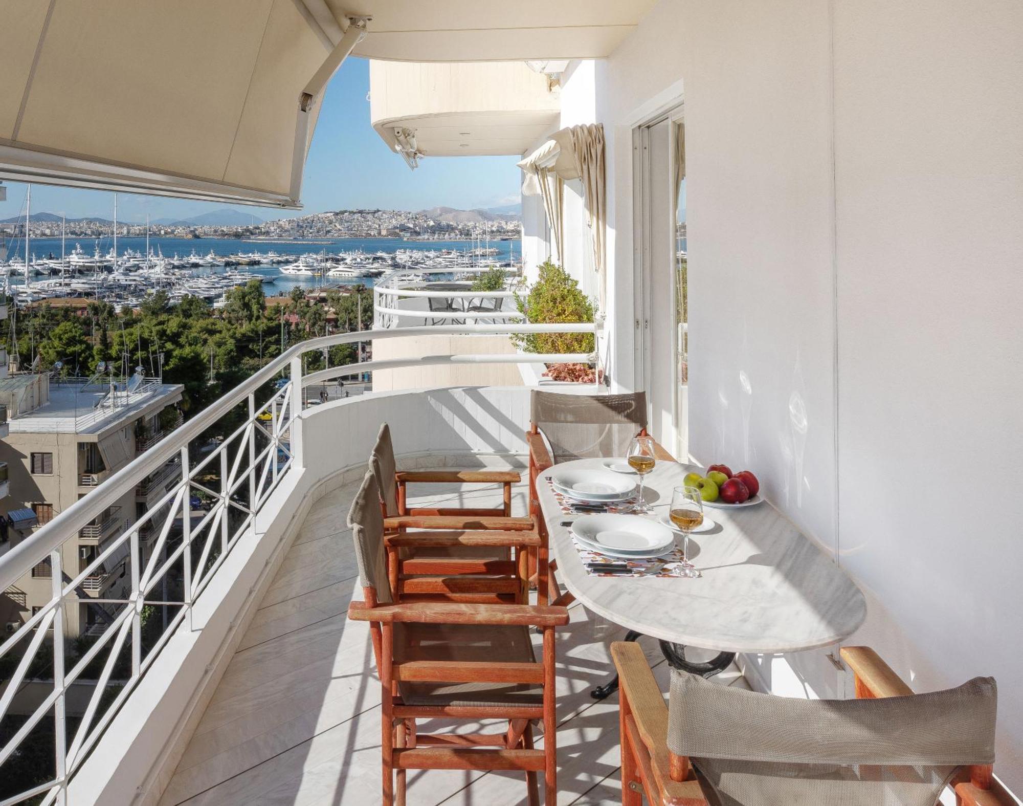 אתונה Nice Sea View Elegant Apartment מראה חיצוני תמונה