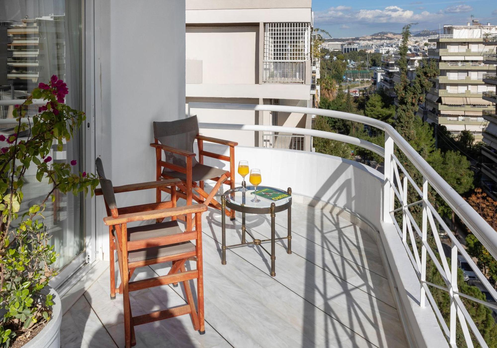אתונה Nice Sea View Elegant Apartment מראה חיצוני תמונה
