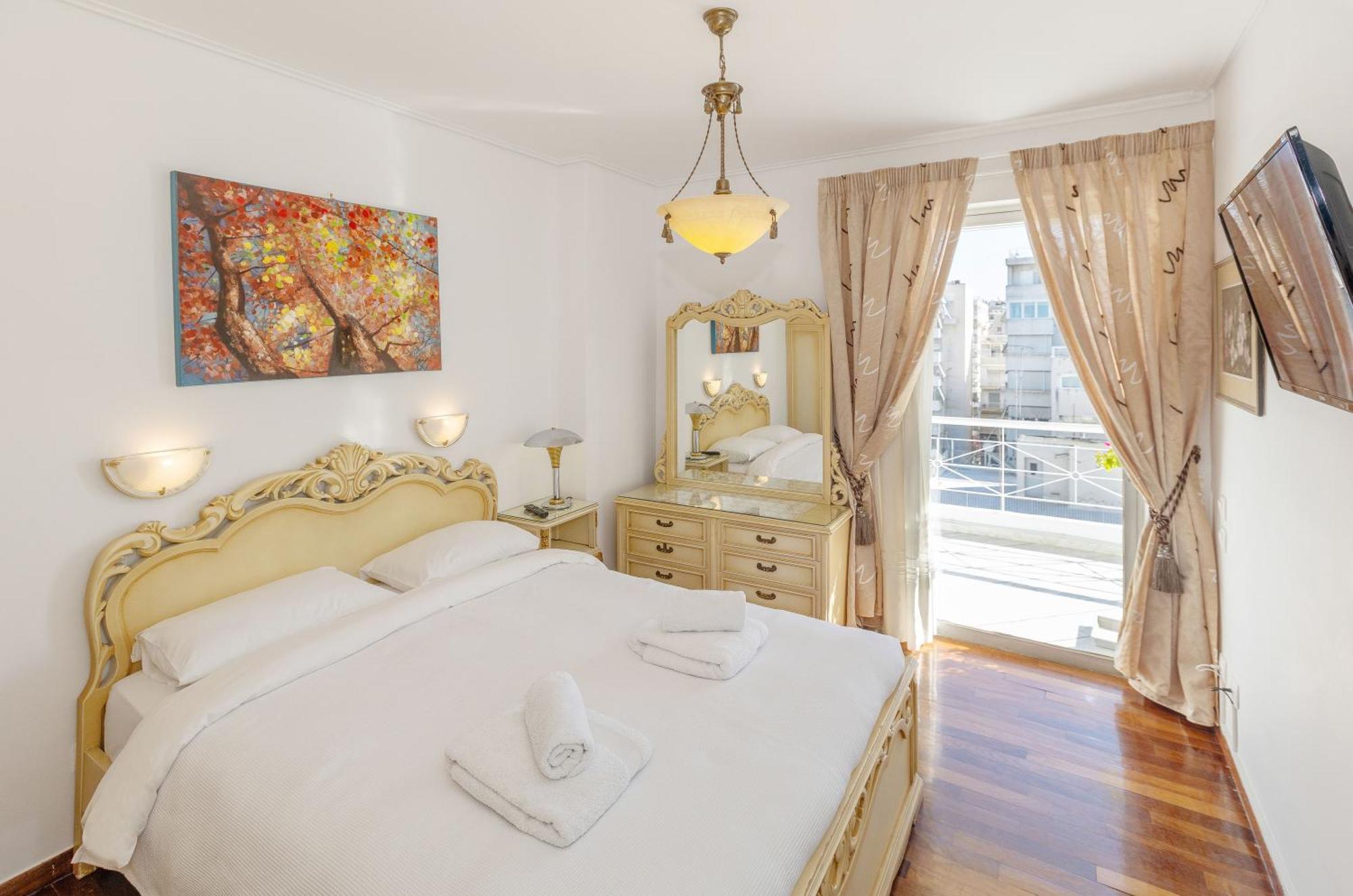 אתונה Nice Sea View Elegant Apartment מראה חיצוני תמונה