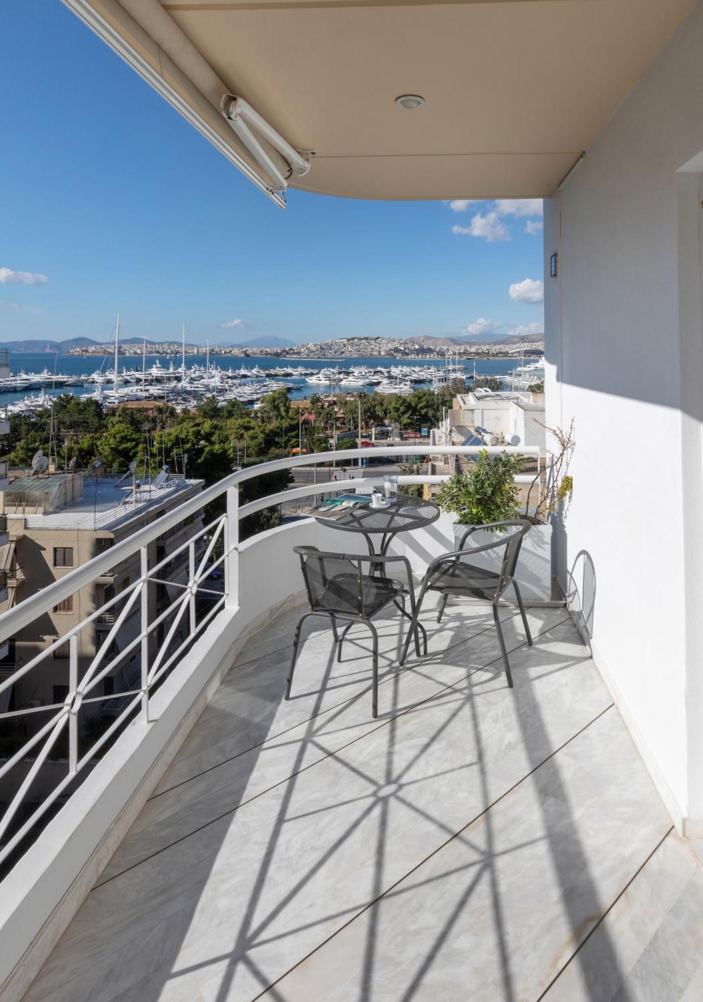 אתונה Nice Sea View Elegant Apartment מראה חיצוני תמונה