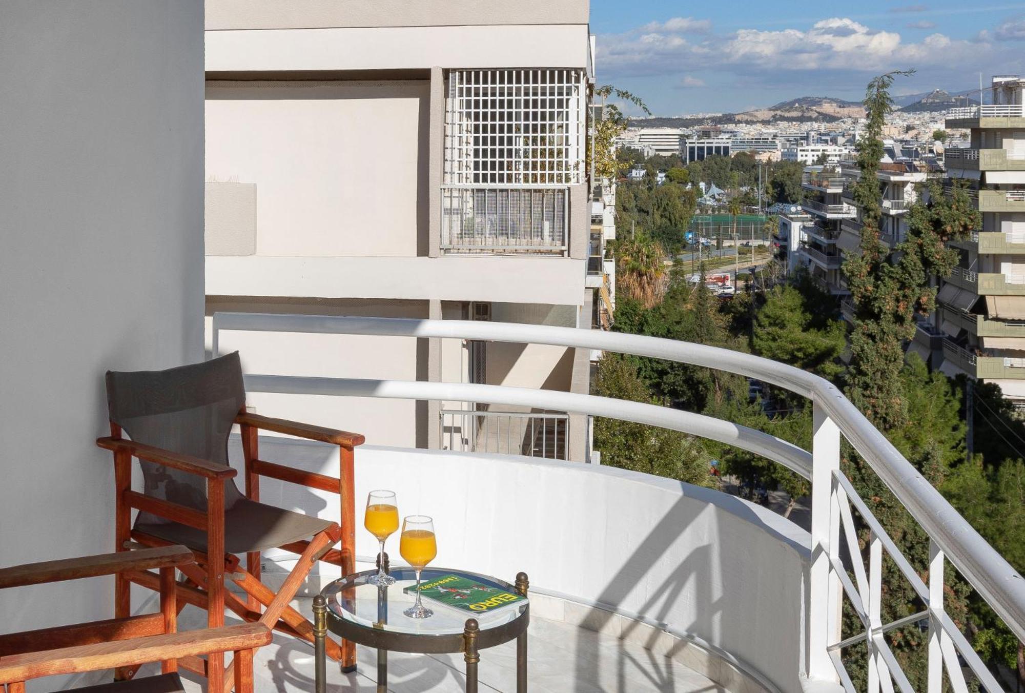אתונה Nice Sea View Elegant Apartment מראה חיצוני תמונה