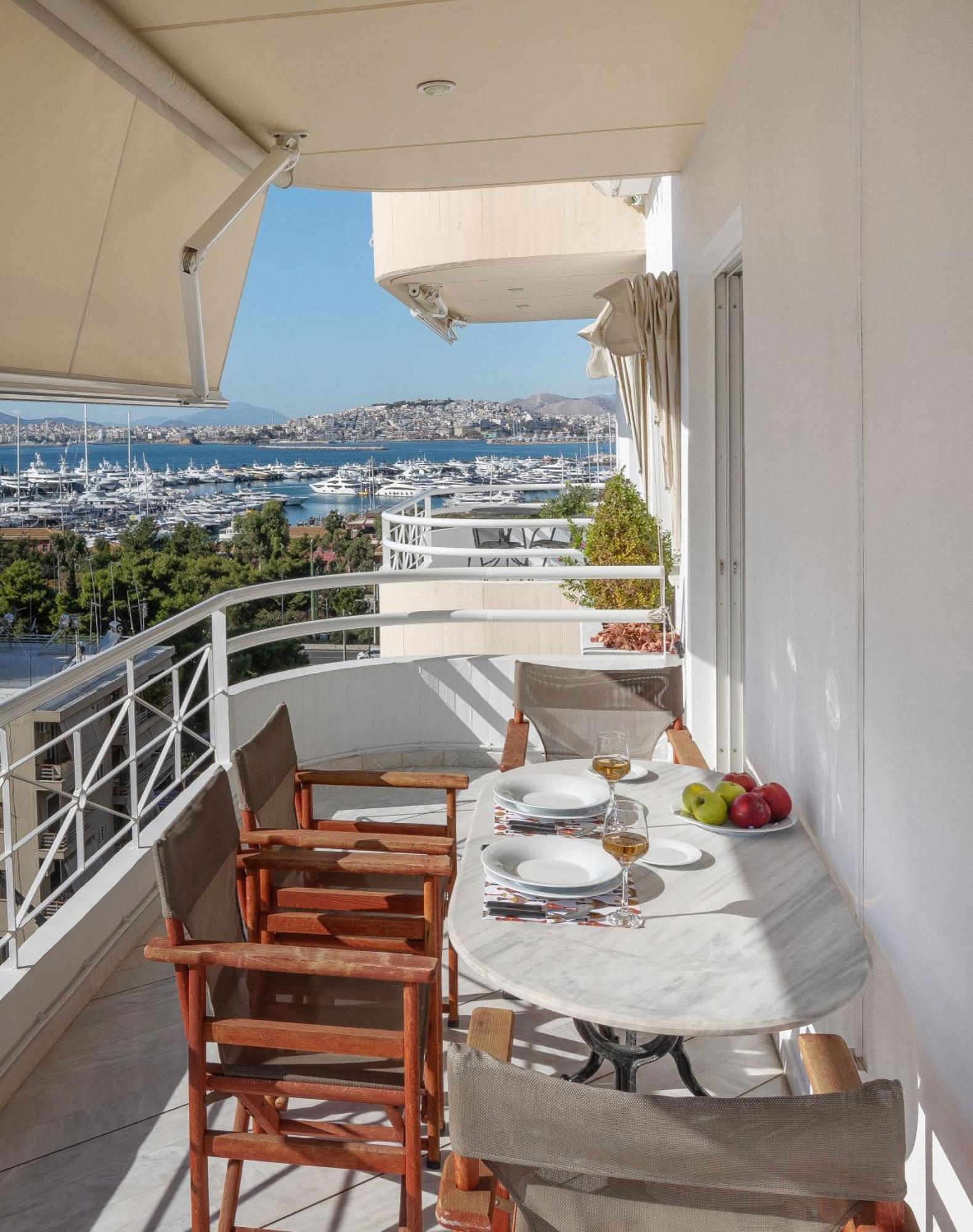 אתונה Nice Sea View Elegant Apartment מראה חיצוני תמונה